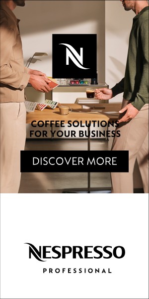Nespresso Coffee 300×600 banner, earlier work by our team (original artwork)