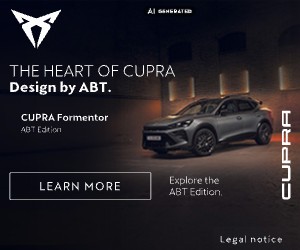 CUPRA ABT Edition 300×250 banner, earlier work by our team (original artwork)