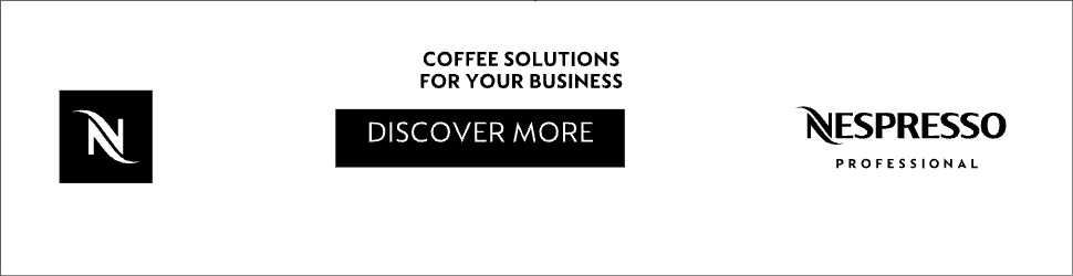 Nespresso Coffee 970×250 banner, earlier work by our team (original artwork)